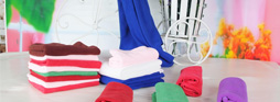 Textiles, clothing and accessories